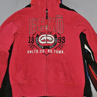 Hoodie zippé Ecko Unltd rouge