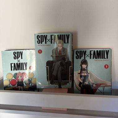 Lot of My Hero Academia and Spy x Family Manga