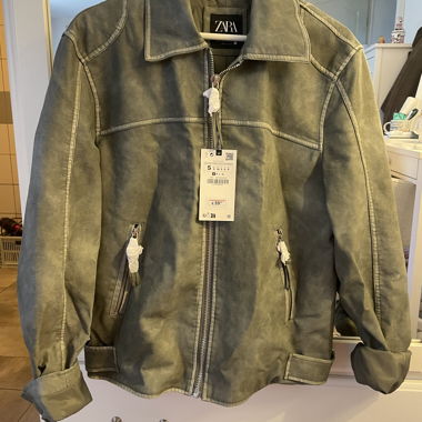 Lederjacke