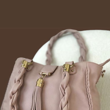 Liu Jo fringe tassel boho shoulder bag