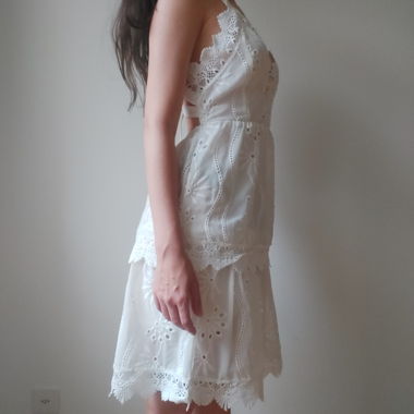 White summer dress