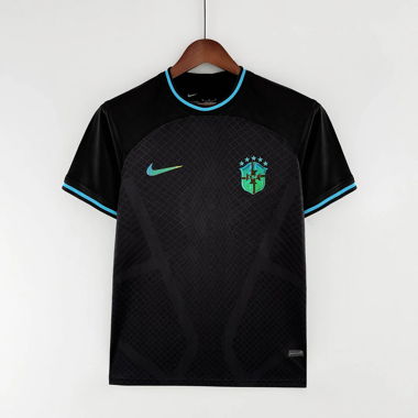 Brasilien Trikot Schwarz Reflectif