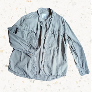 Leichtes Hemdjacke blau