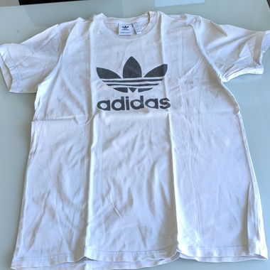 Adidas White T-Shirt