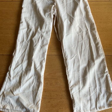 pantalon fin d’été (beige)