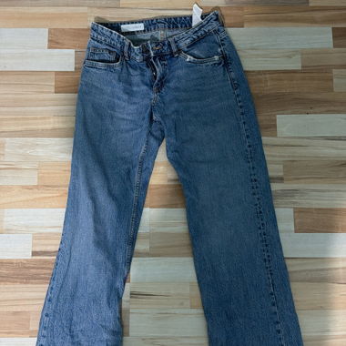 Jeans Zara a vita media