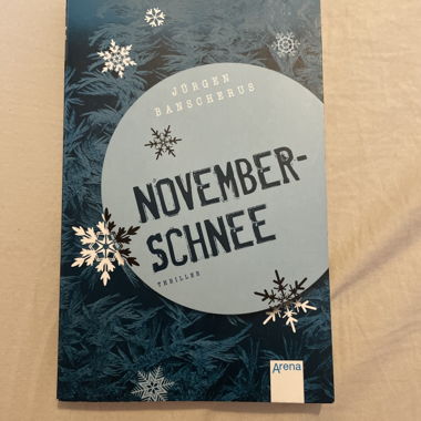 Roman „Novemberschnee“ von Jürgen Banscherus
