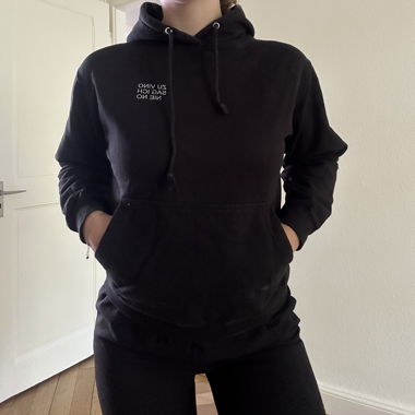 Hoodie „zu vino sag ich nie no“