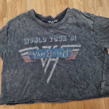 T-shirt Van Halen World Tour 84