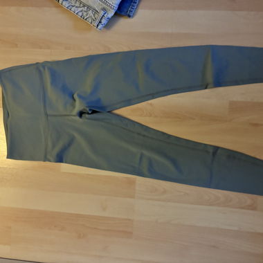 Blue-grey sport leggings