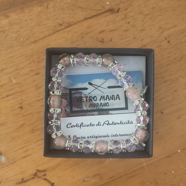 Bracciale in vetro di Murano