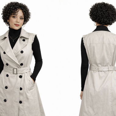 Burberry trench coat new size S/36