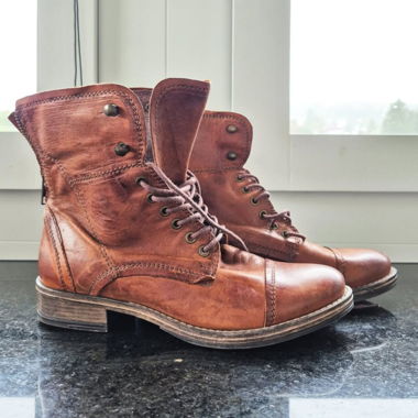 Lederboots 