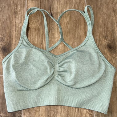 Reggiseno sportivo verde menta