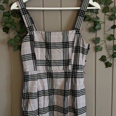 H&M Divided Plaid Dress