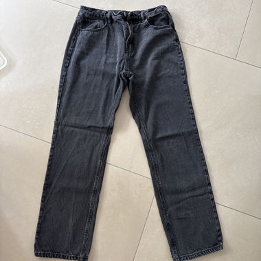 Black light jeans trousers