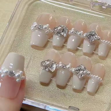 Crystal Press On Nails 