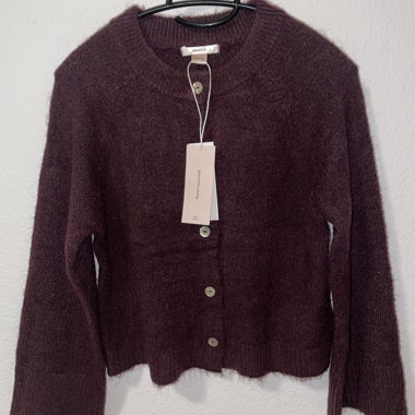 y cardigan en tricot - ginatricot