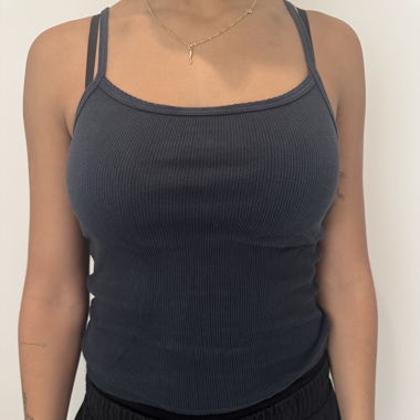 Brandy Melville Ribbed Spaghetti Strap Top