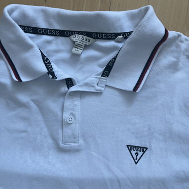 Guess Polo Shirt white, size L