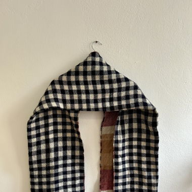Double-face winter scarf