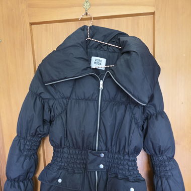Wintermantel schwarz