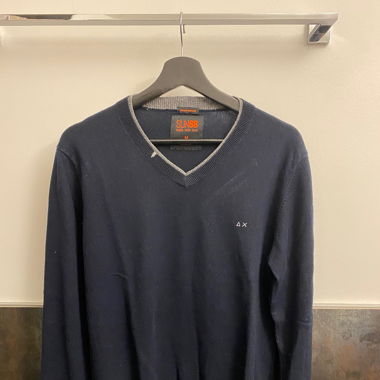 SUN68 Pullover Man Blue