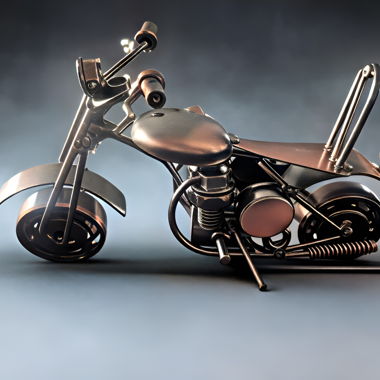 Modèle décoratif de motocyclette