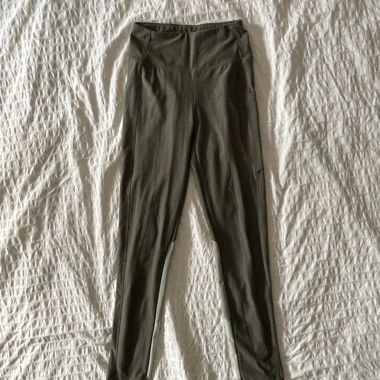 Kaki Sport-Leggings