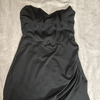 Abito bustier nero