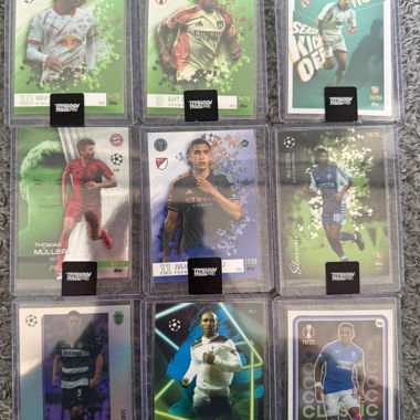 Set di carte da calcio collezionabili