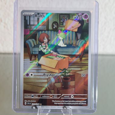 Pokemon Ralts 211/198 Illustration rare EN