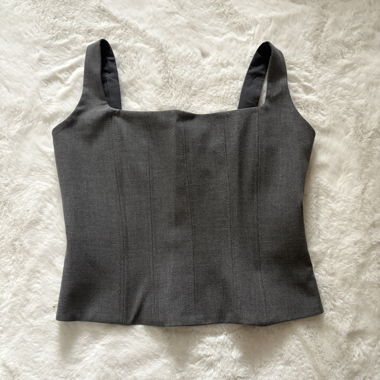 Graues Zara Top