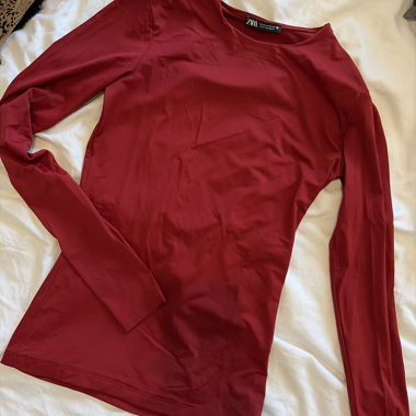 Red Zara Top