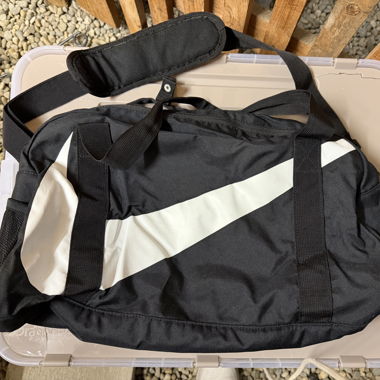 Borsa sportiva nera Nike
