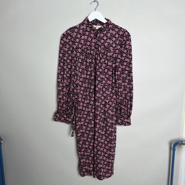 Bluse mit Blumenmuster und langen Ärmeln