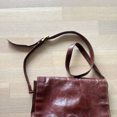 Braune Ledertasche von the Bridge 
