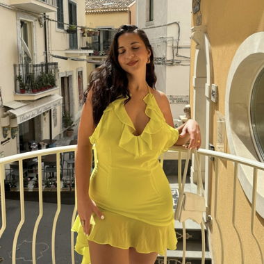 UK Glamorous Ruffle Mini Dress