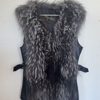 Gilet in vera pelliccia XXL