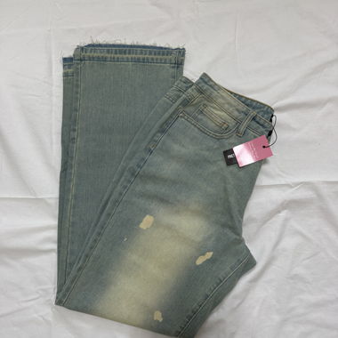 jeans slavato PLT