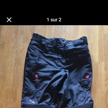 Pantalon moto unisexe n.42