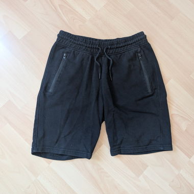 Pantalon de jogging court noir