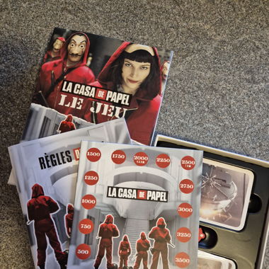 Jeu casa de papel