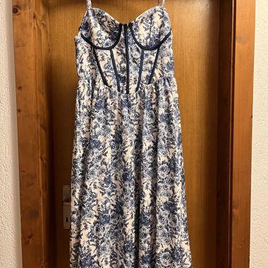 Floral Bustier Dress