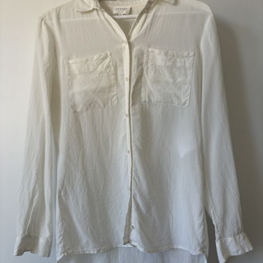 Sezane Seidenbluse Gr. 34