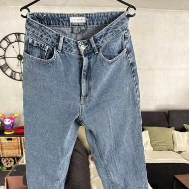 Jeans coupe Mom