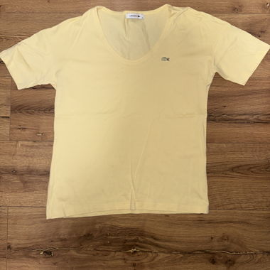 T-shirt Lacoste giallo