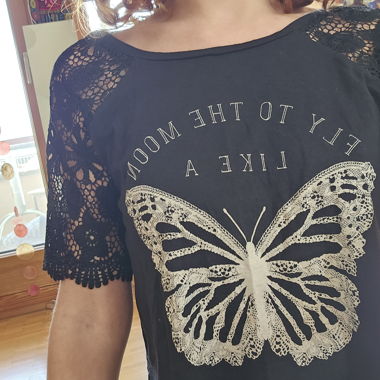 Tally Weijl Spitzenshirt M
