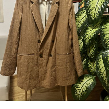 Blazer H&M marroncino