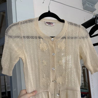 Haut crochet vintage